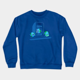 Earth Photo Booth Crewneck Sweatshirt